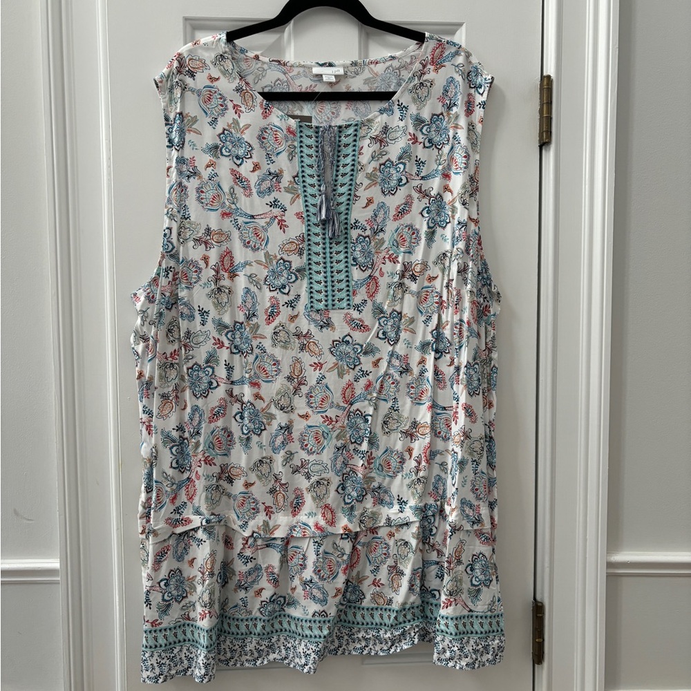 J.Jill 4XL Boho Blouse NWT